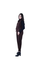 Ontriko Kahve Yelek Pantolon Takım