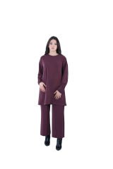 Ontriko Mürdüm Tunik Takım