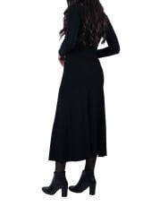 Ontriko Siyah Rayon Etek